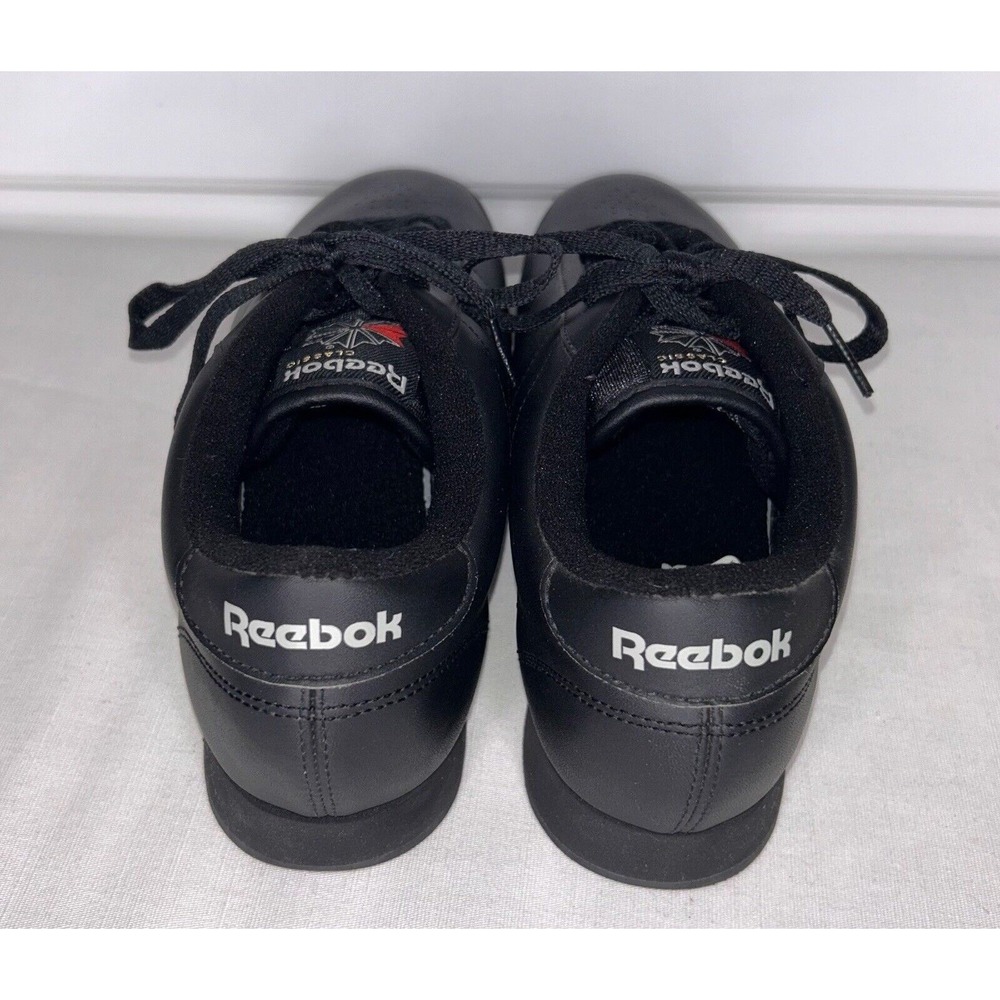 Reebok Classic Women's Black Sneakers Shoes - Size 8.5 - Picture 7 of 8